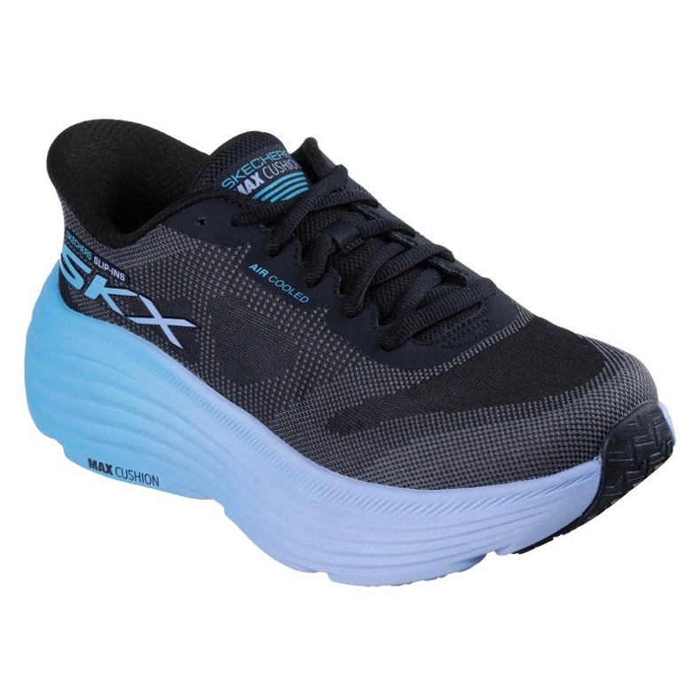 Skechers Slip-Insss max amortissant Endeavour-Hallandale 129473-BKBL noir 1