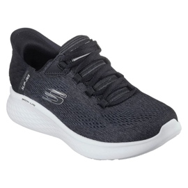 Skechers Slip-inssive Skech Lite Pro Natural Beauty Shoes 150012-BKW le noir 1