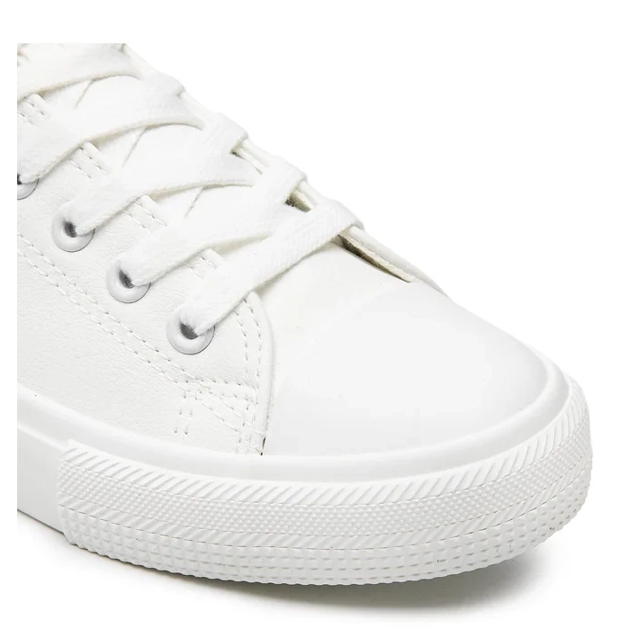 Sneakers Chaussures féminines Big Star KK274010 White blanche 1 Sneakers Chaussures féminines Big Star KK274010 White blanche 1