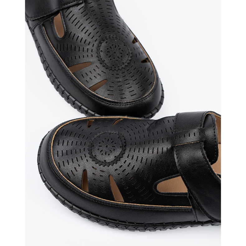 Seastar Chaussures pour femmes ouvertes noires le noir 2 Seastar Chaussures pour femmes ouvertes noires le noir 2