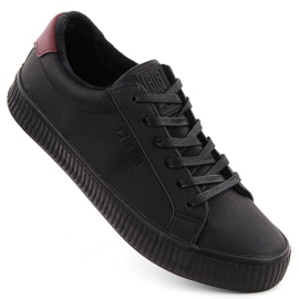 Sneakers isolés pour femmes Big Star OO274A462 Black noir 4
