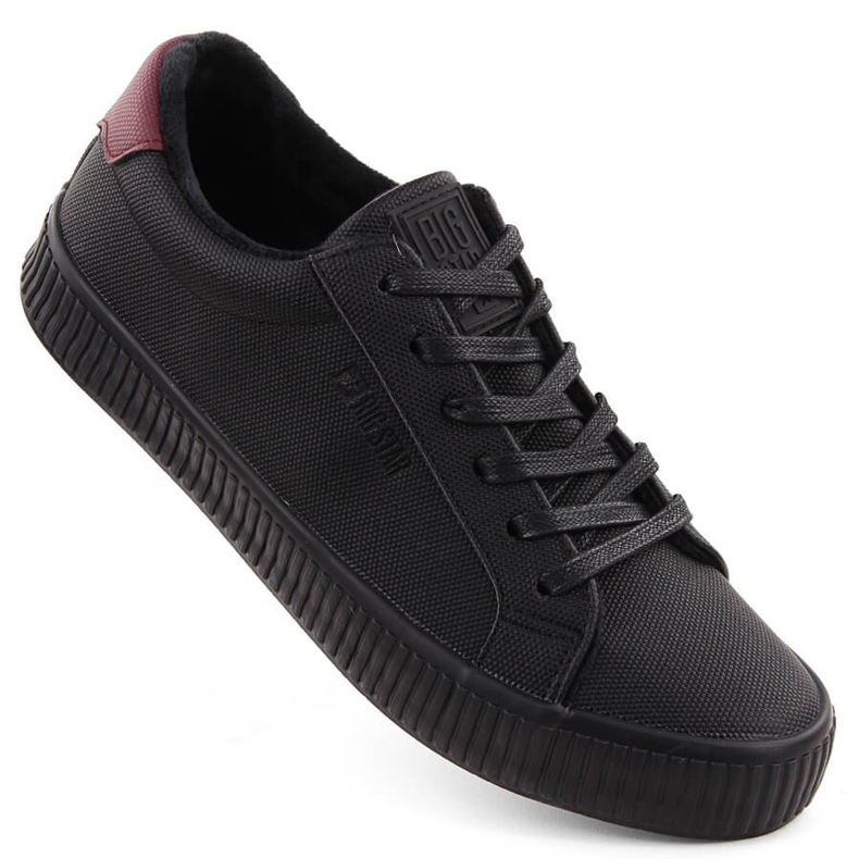 Sneakers isolés pour femmes Big Star OO274A462 Black le noir 4