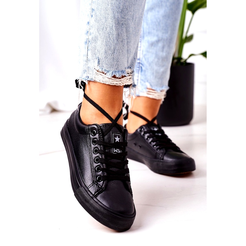 NEWS Baskets noires écologiques pour femmes 2