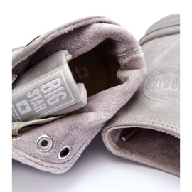 Baskets Big Star féminines High isolate Grey EE274114 gris 1