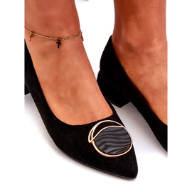 Pompes pour femmes à faible talon avec eco-eco-s.barski kv27-037 noir le noir 4 Pompes pour femmes à faible talon avec eco-eco-s.barski kv27-037 noir le noir 4