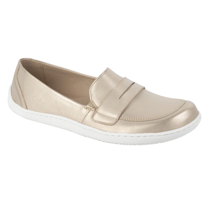 Olivier Barefoot Elegant Women's Minimalist Le cuir Modafers 1280 Zlotys doré 2