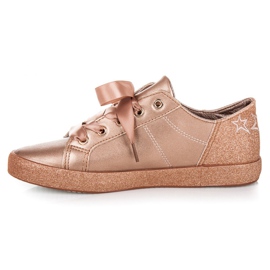 L&H Baskets attachées avec un ruban rose 4
