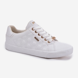 Baskets féminines avec Eco Leather Big Star RR274322 White blanche 1