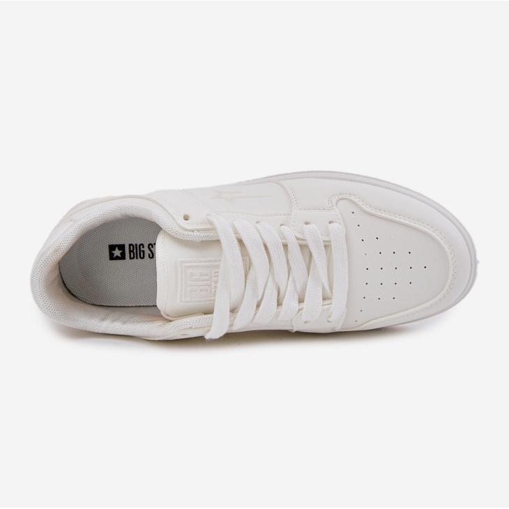 Sneakers féminins Big Star RR274A241 Système blanc Hi-Poly System 2