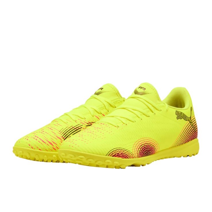 Puma Future 8 Play TT 108378 03 Chaussures de football jaune 1