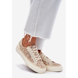 Sneakers féminins bas Lee Cooper LCW-25-02-3330L BEIGE 1
