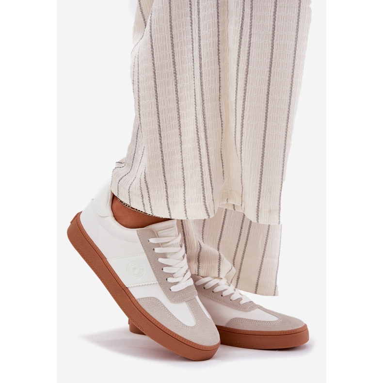 Big Star Sneakers sportifs de grande star féminin RR274804 blanc 1