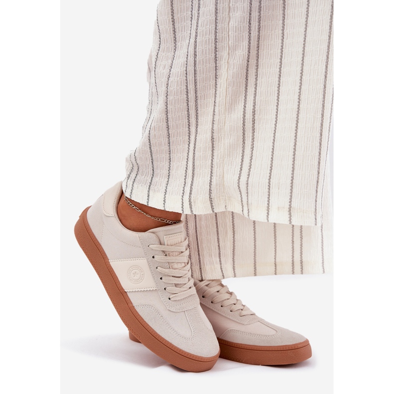 Sneakers féminins Big Star RR274806 beige 1 Sneakers féminins Big Star RR274806 beige 1