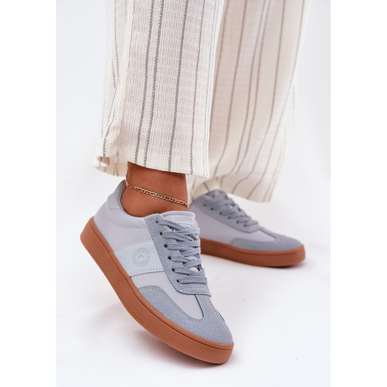 Sneakers féminins Big Star RR274805 Bleu 2