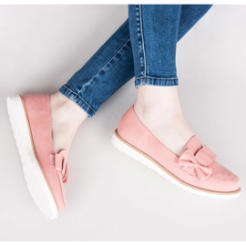 Vices Chaussures basses à nœud rose 1 Vices Chaussures basses à nœud rose 1