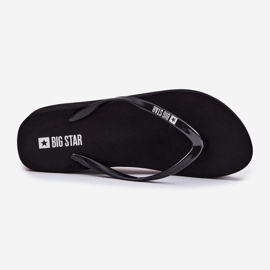 Flip pour femmes -flops sur les coins Big Star RR274A549 Black noir 2