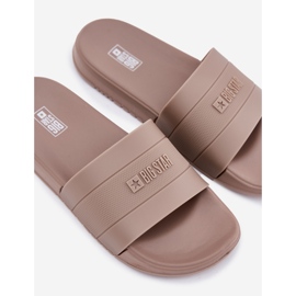 Big Star RR174A048 Flops en mousse pour hommes beige 2