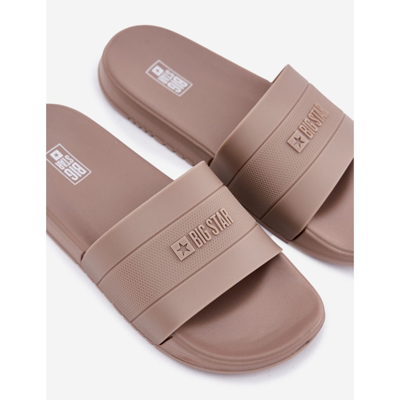 Big Star RR174A048 Flops en mousse pour hommes beige 2