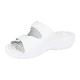 Vriston Chaussures pour femmes Volets réglables Fakirki Machage avec des pointes Nadia blanche 2