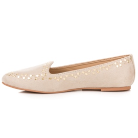 Vices Ballerines en daim brun 3