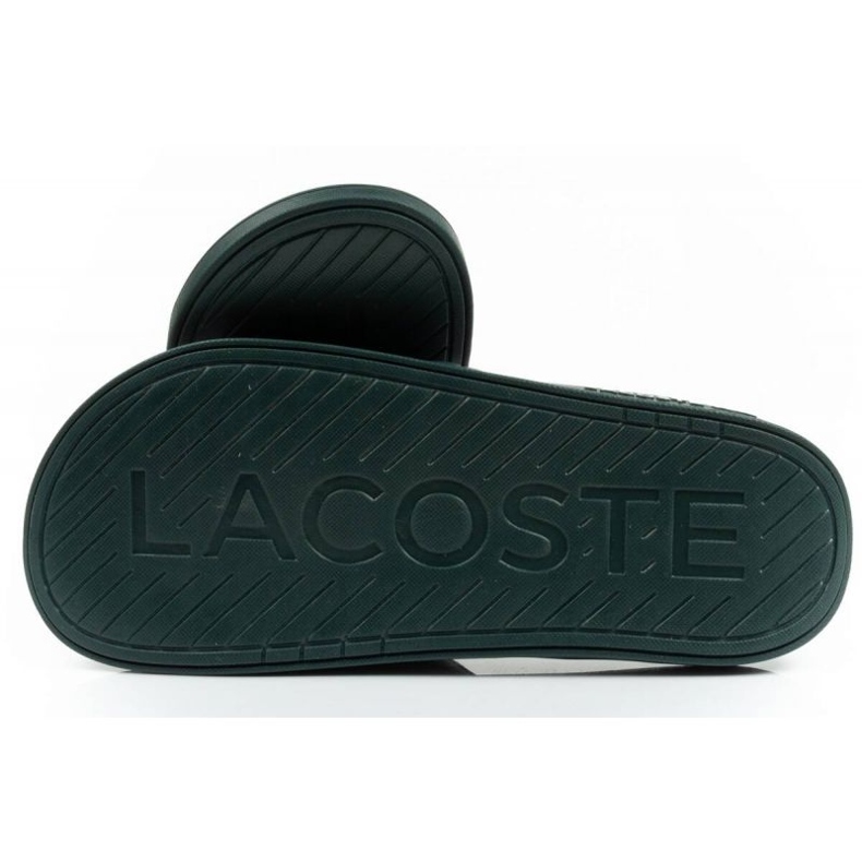 Lacoste Tongs Croco Dualiste 202D2 743CMA00202D2 vert 4