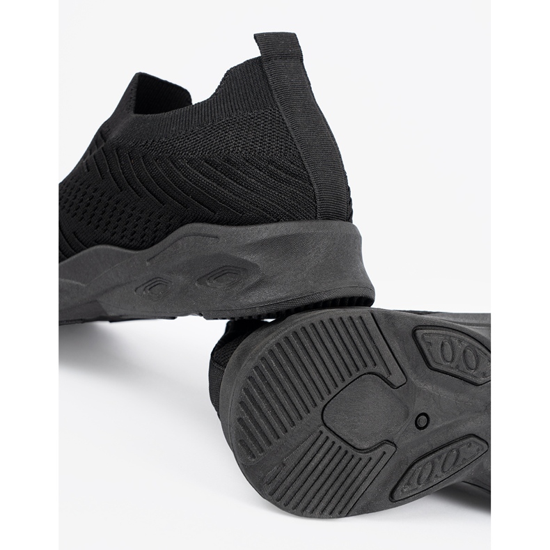 Bottes de sport pour femmes, Black a glissé noir 1