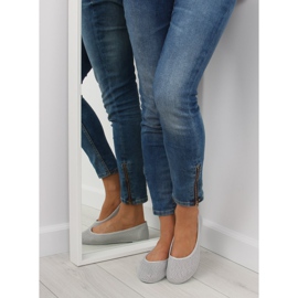 Ballerines résille grises JX56 Gris 1
