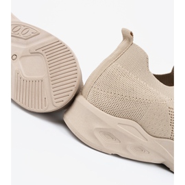 Shelvt Chaussures de sport légères, beige 1