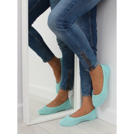 Ballerines résille menthe JX56 L.GREEN vert 3