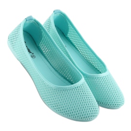 Ballerines résille menthe JX56 L.GREEN vert 4