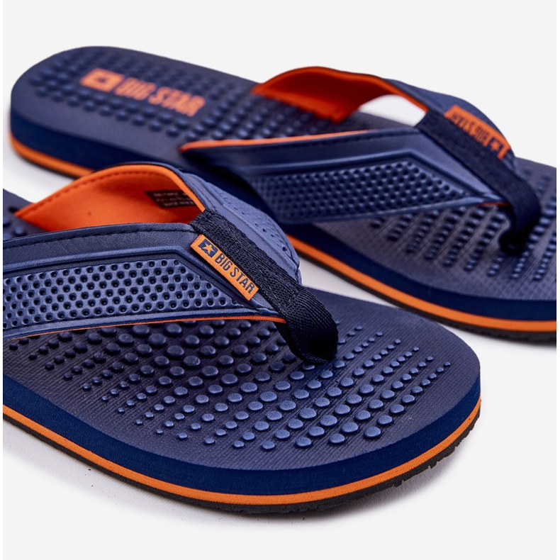 Flip pour hommes -flops Big Star RR174437 bleu marine 2
