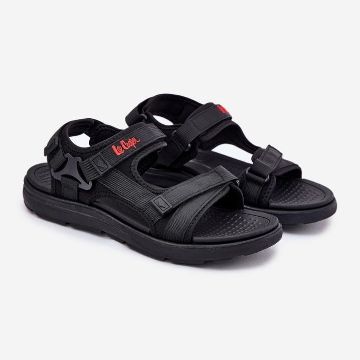 Sandales masculines Lee Cooper LCW-25-34-3552m noir le noir 1