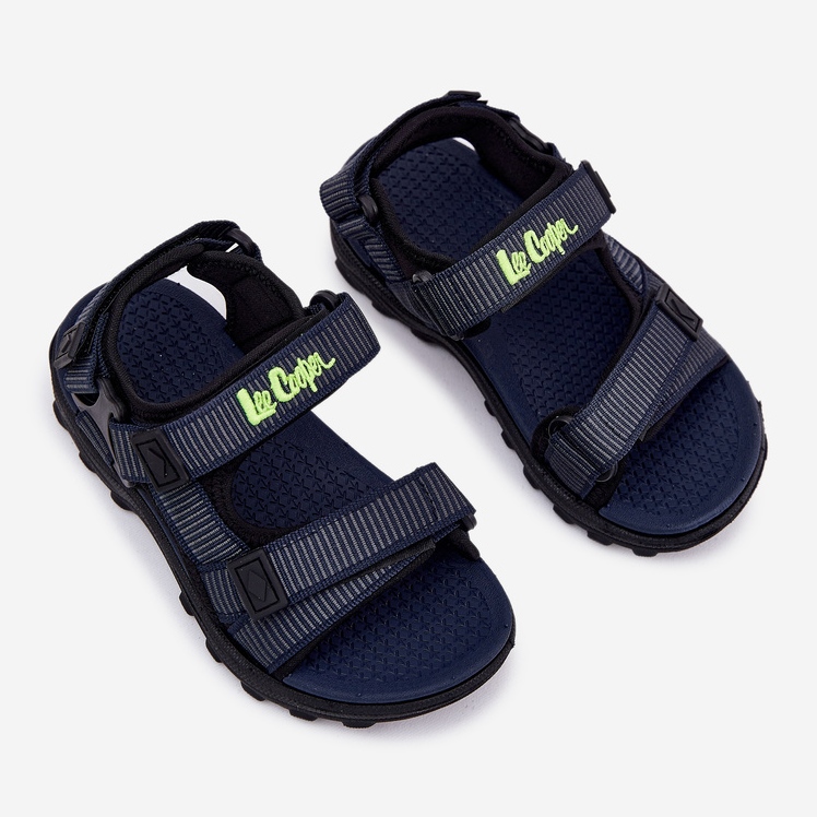Sandales pour enfants Lee Cooper LCW-25-34-3569k bleu marine 2