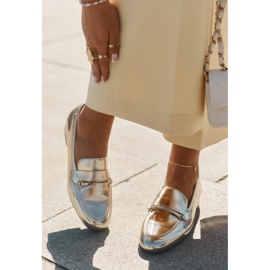 Chaussures en cuir pour femmes Maciejka K6809-25 Zlotys d'or 2