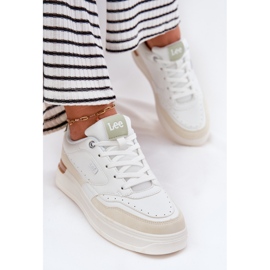 Sneakers pour femmes sur la plateforme Lee Emma Women Low 50251014.04L beige 2
