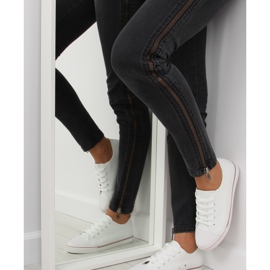 Baskets blanches femme XL01p blanc 3
