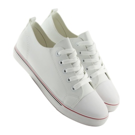 Baskets blanches femme XL01p blanc 2