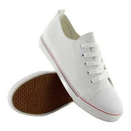Baskets blanches femme XL01p blanc 4