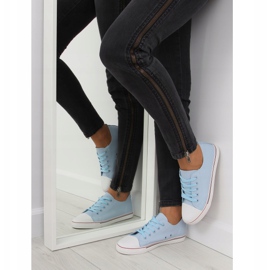 Baskets bleues femme XL01p Bleu 3