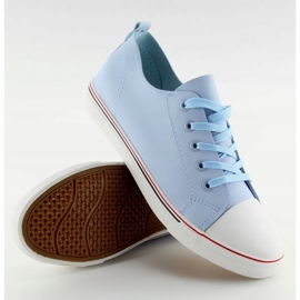 Baskets bleues femme XL01p Bleu 4
