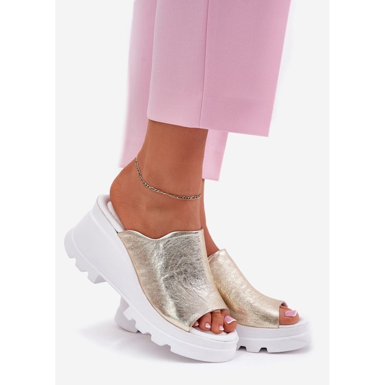 Cales en cuir sur l'Artiker 56C0435 PLN d'or 1 Cales en cuir sur l'Artiker 56C0435 PLN d'or 1