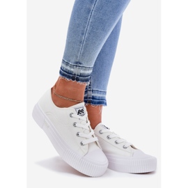 Sneakers pour femmes sur la plate-forme Lee Isla C Femmes Low 50251001 White blanche 1