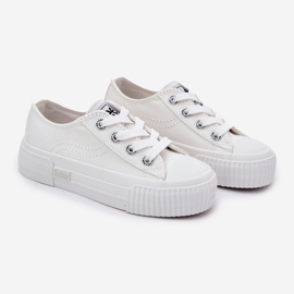 Sneakers pour les jeunes pour enfants Lee Isla C Low 50251058 White blanche 1