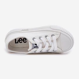 Sneakers pour les jeunes pour enfants Lee Isla C Low 50251058 White blanche 2