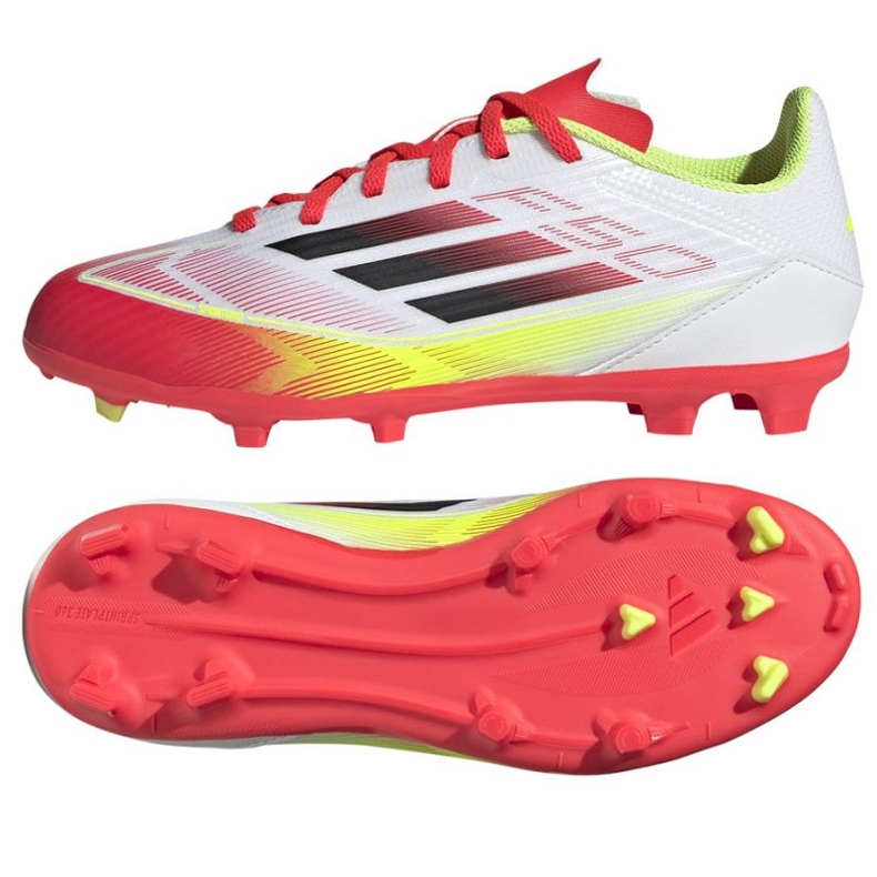 Chaussures Adidas F50 League FG / MG IE3747 blanc 1