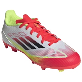 Chaussures Adidas F50 League FG / MG IE3747 blanc 3
