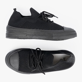 Shelvt Baskets pour femmes noires 1