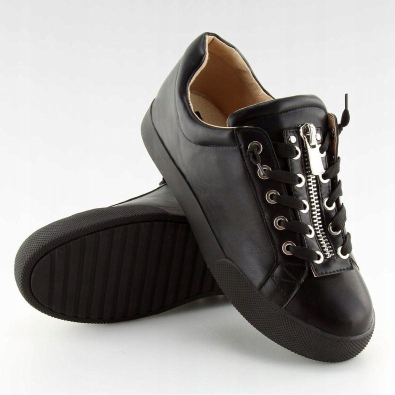 Baskets femme noires 7209 Noir 2