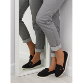 Mocassins femme noir 7210 Noir le noir 2
