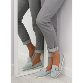 Mocassins femme bleus 7210 Bleu 2 Mocassins femme bleus 7210 Bleu 2